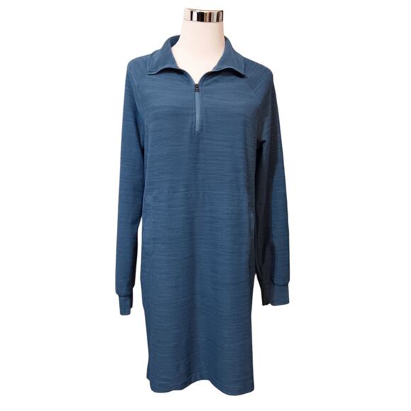 Toad&Co Dresses & Skirts - TOAD&CO Dress Intermosso Zip S Soft Pockets Gorpcore Activewear Utility Outdoors